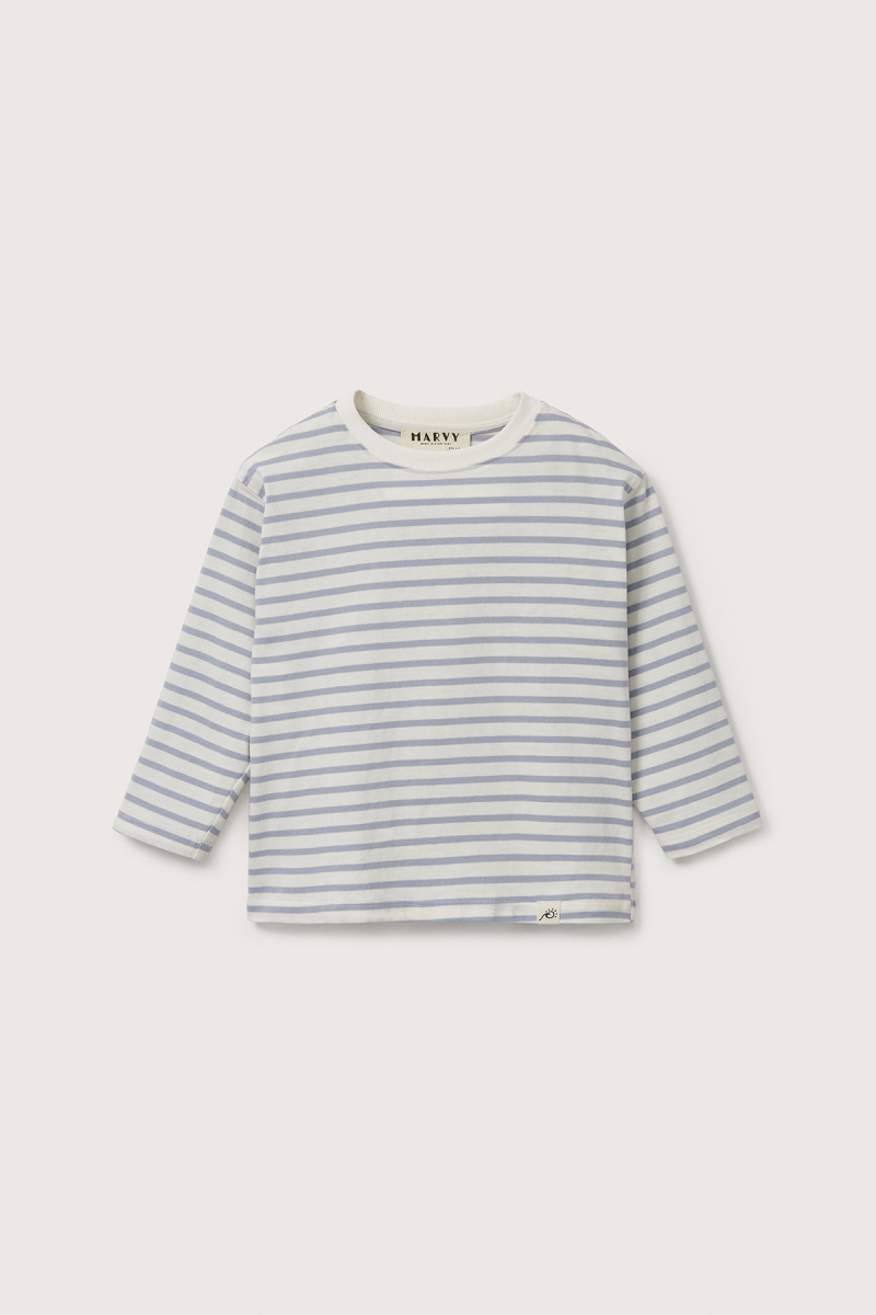 Blue Striped Long Sleeve T-shirt - 2