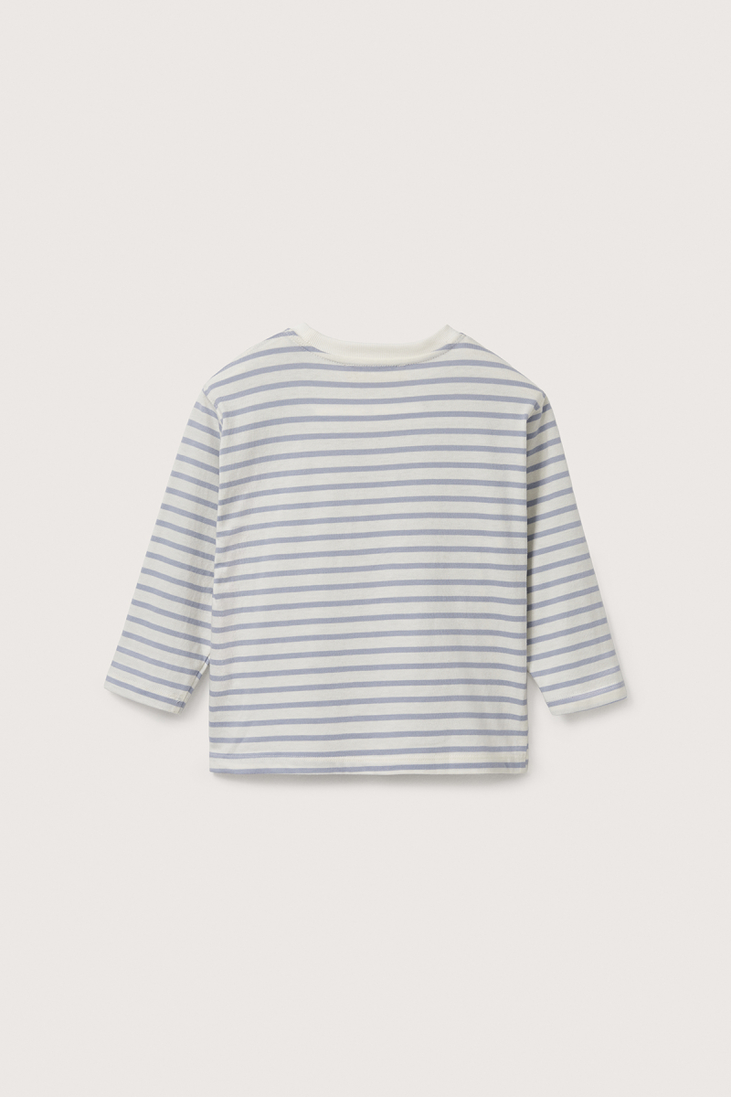 Blue Striped Long Sleeve T-shirt - 6