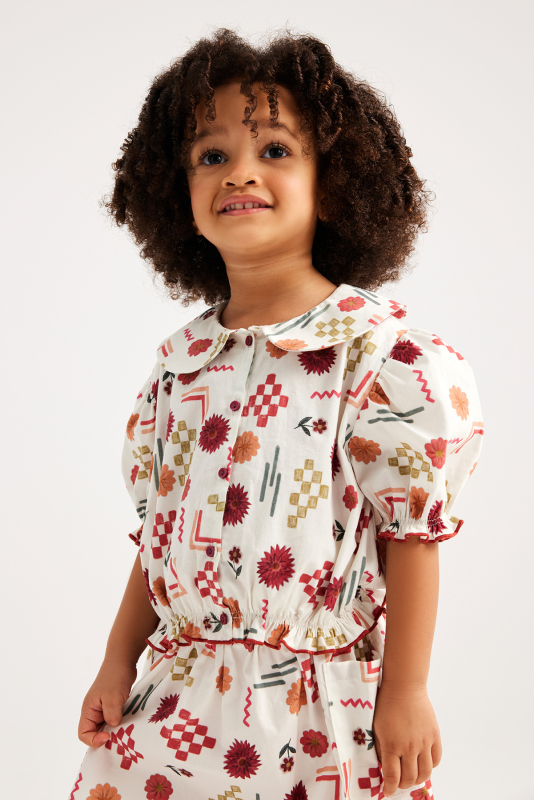 Fiona Desenli Gömlek - MARVY