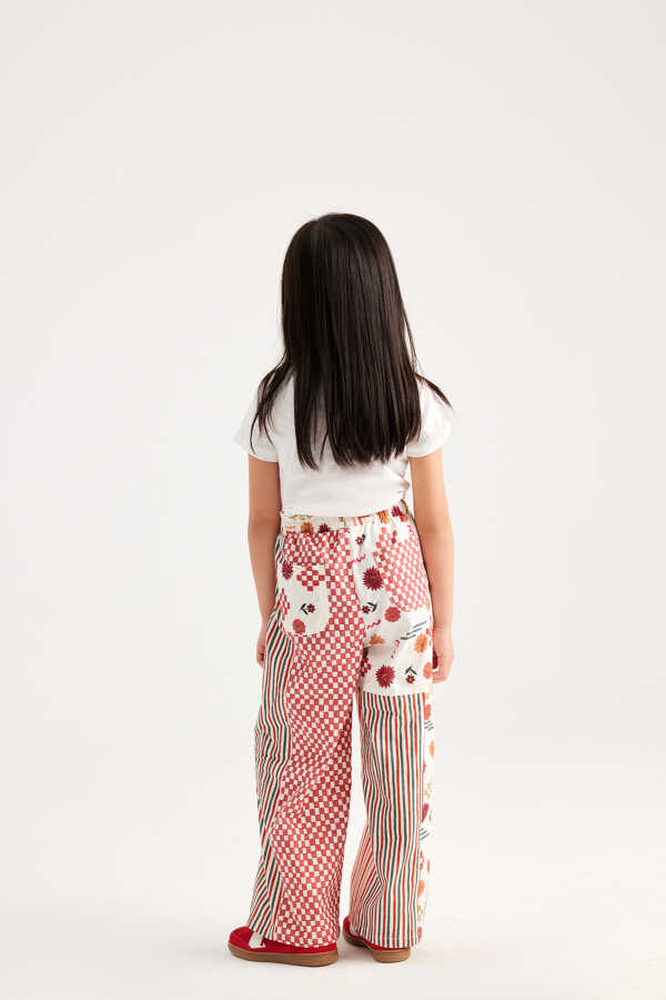 Fiona Patch Desenli Pantolon - 2