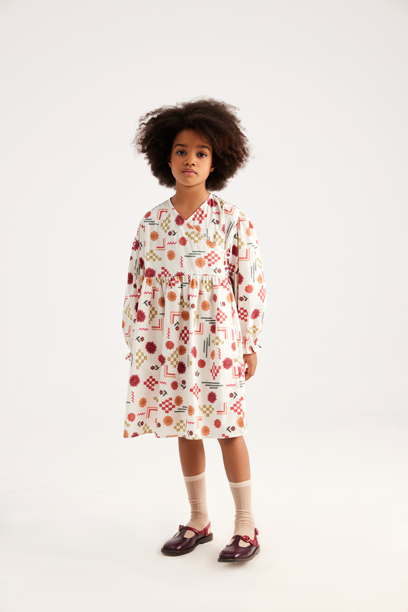 Fiona Patterned Dress - 1