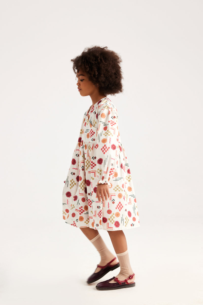 Fiona Patterned Dress - 5