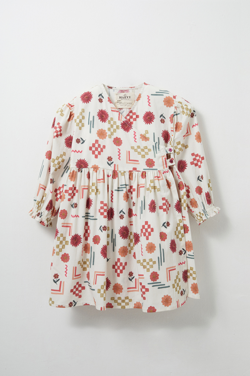 Fiona Patterned Dress - 2