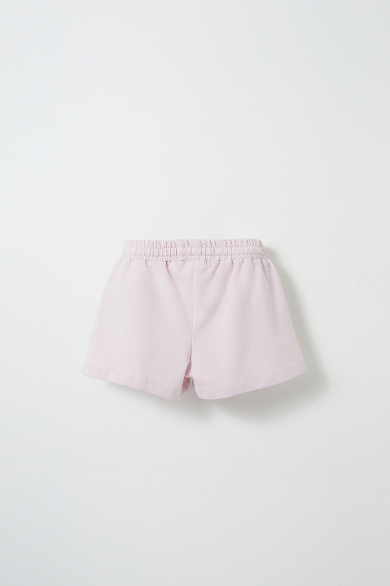 Lilac Embroidery Detailed Shorts - 3