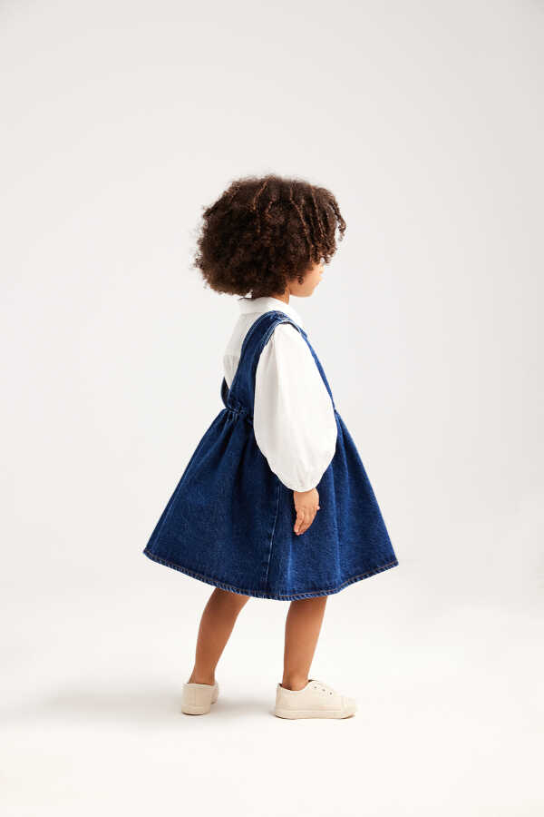 Lucia Denim Elbise - 4