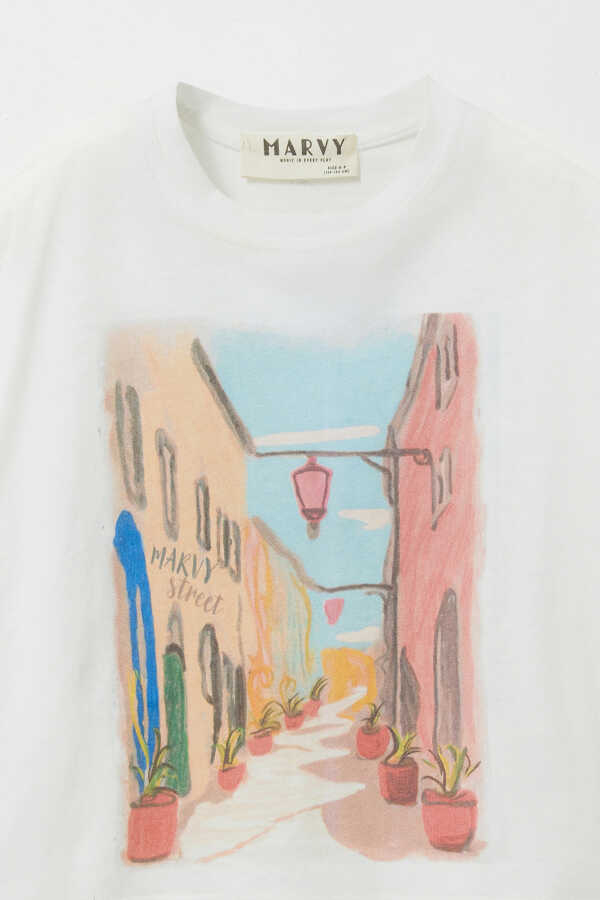 Marvy Street Printed T-shirt - 2