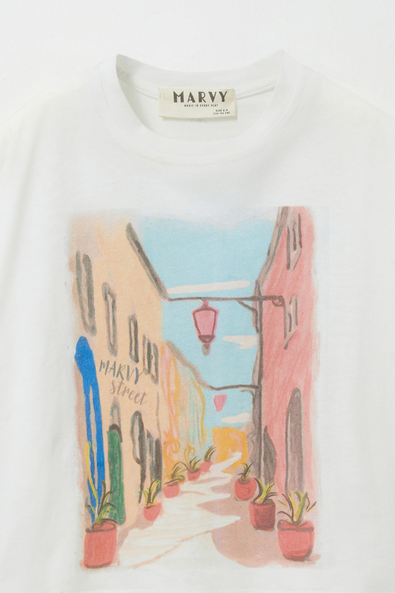 Marvy Street Printed T-shirt - 2