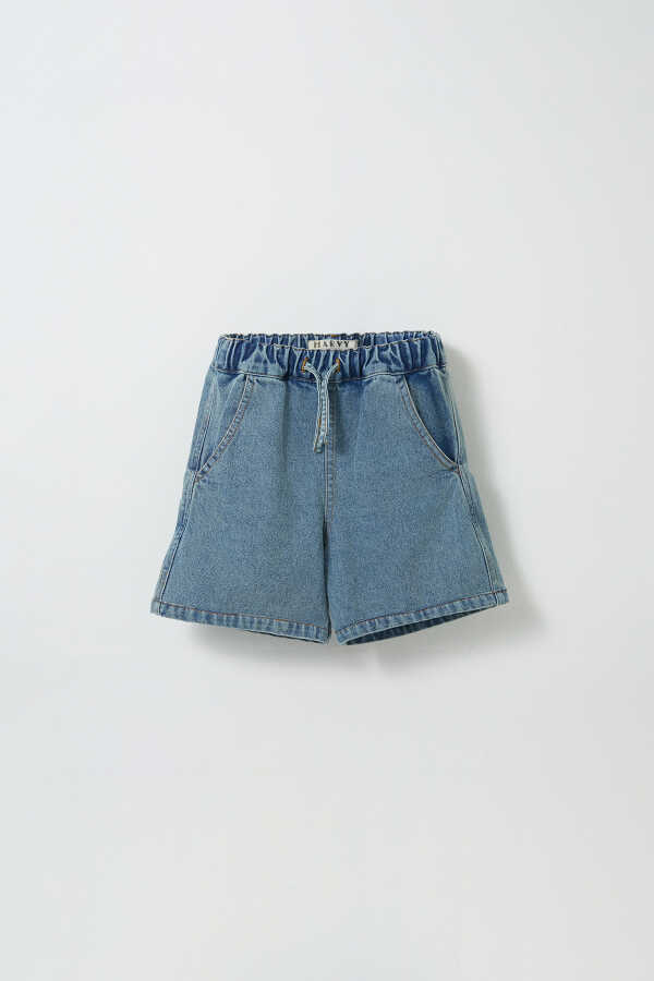 Mavi Denim Bermuda Şort - 3