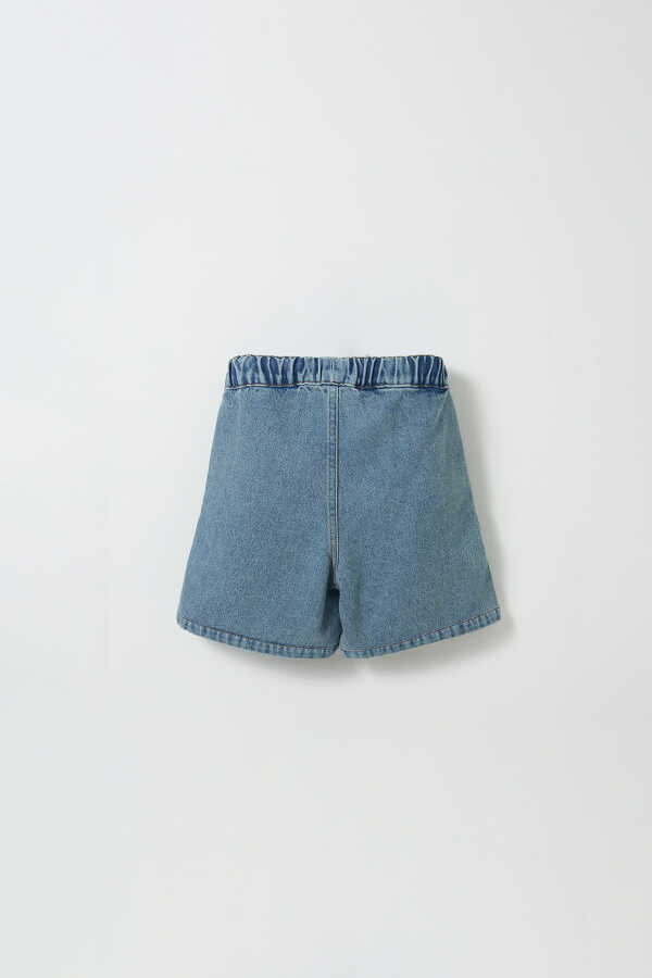 Mavi Denim Bermuda Şort - 5