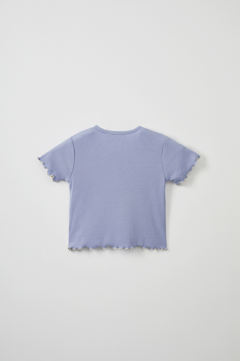 Mavi Fittilli Tshirt - Tayt Takım - 4