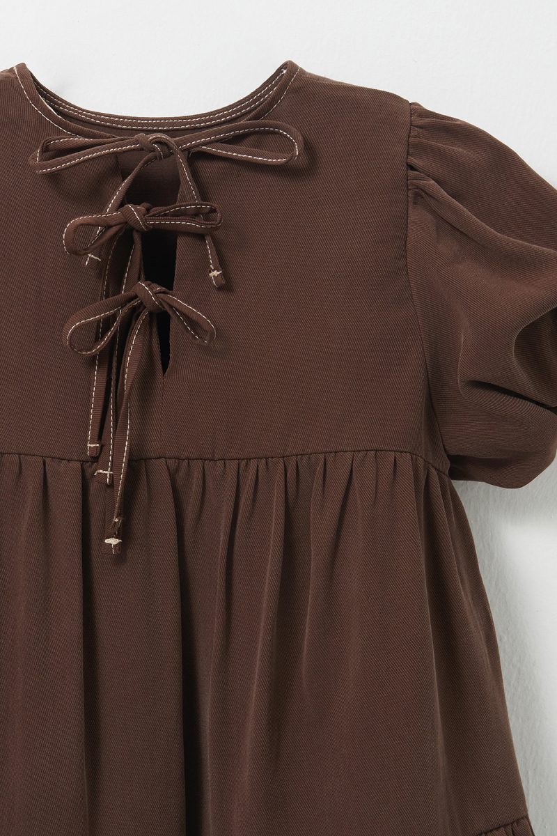Mia Balloon Sleeve Dress - 3