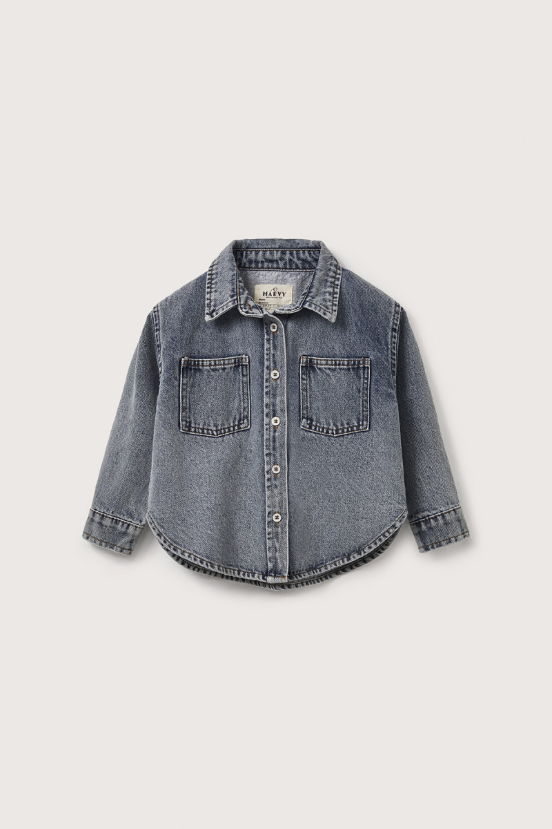 Noa Blue Denim Shirt - 3