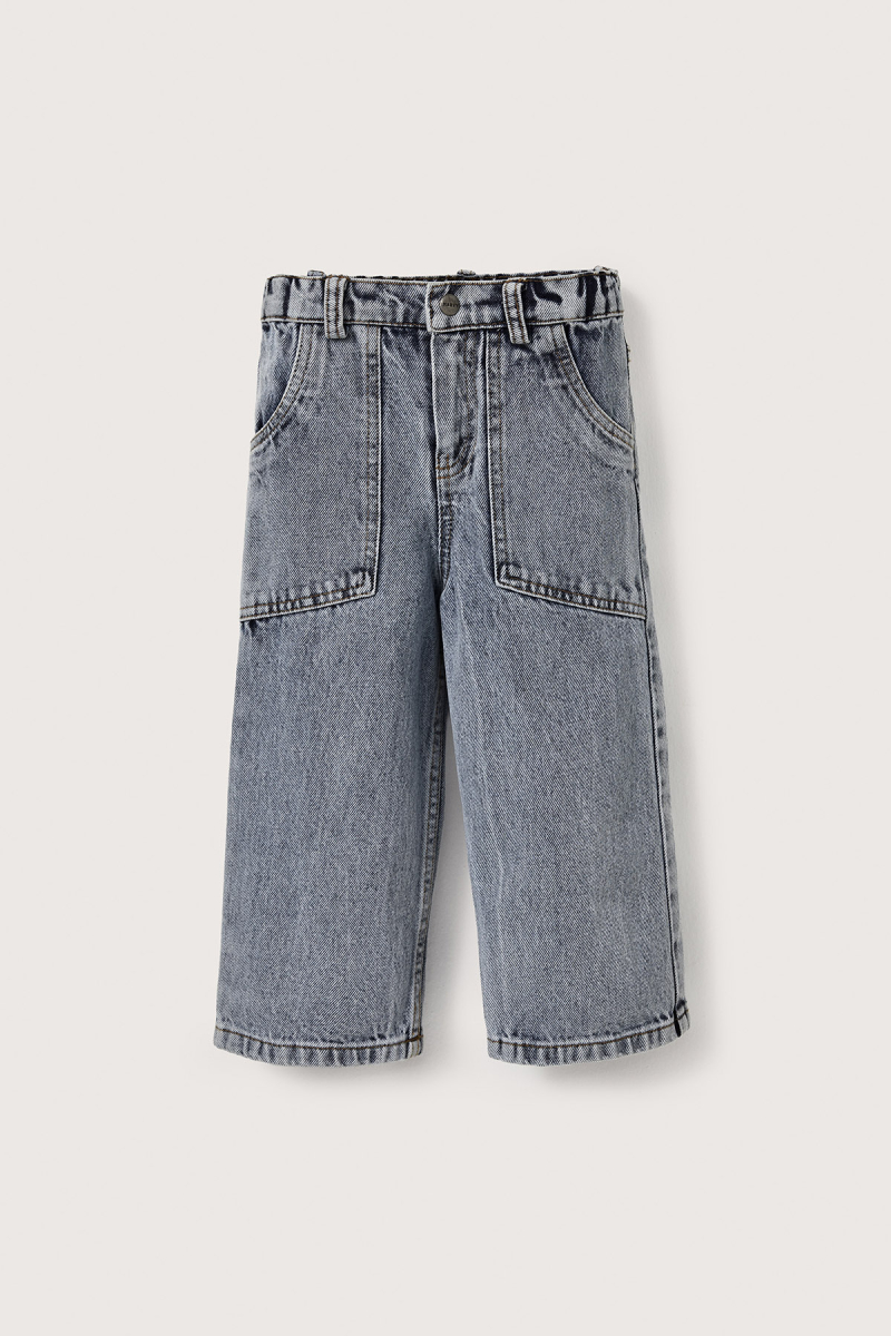 Noa Mavi Denim Pantolon - 4