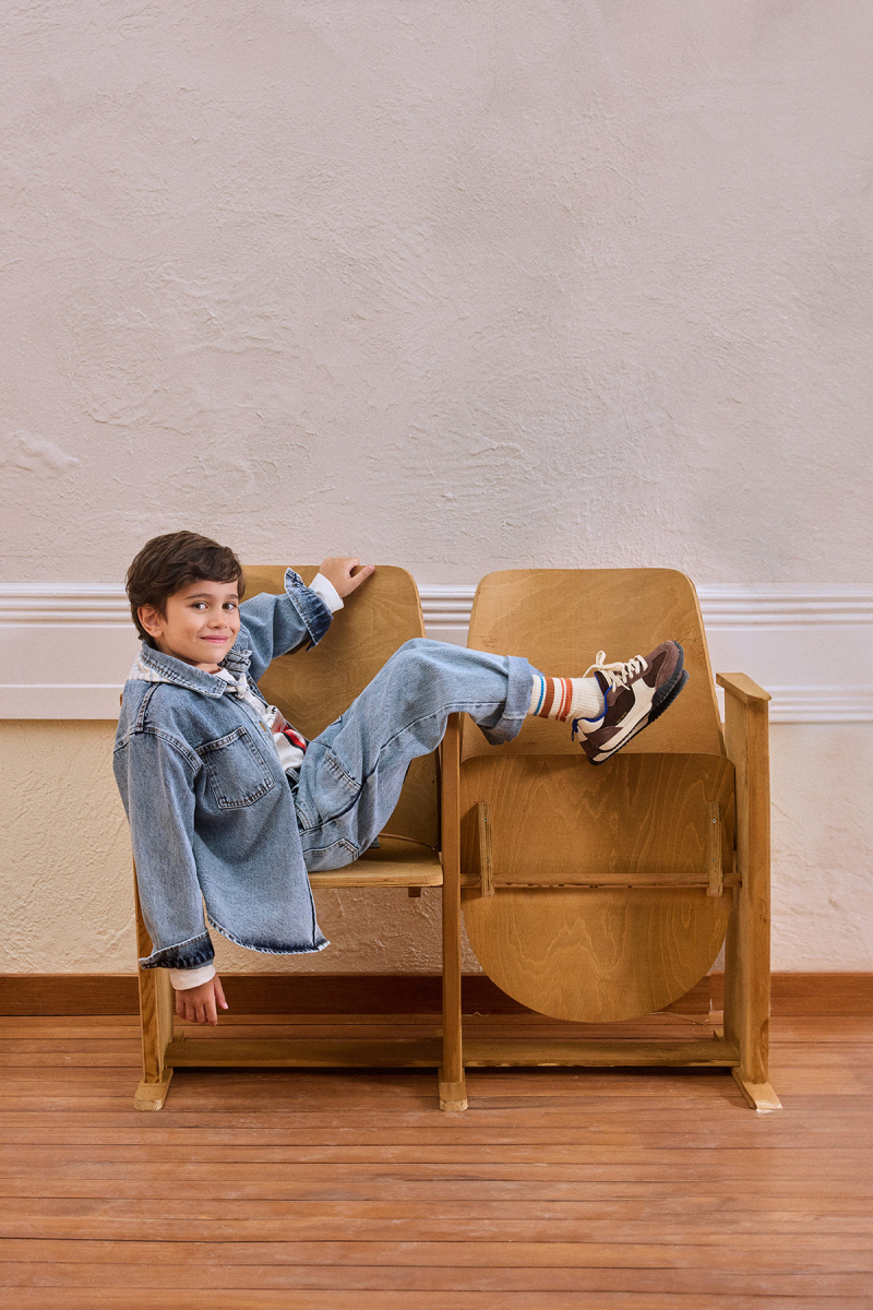 Noa Mavi Denim Pantolon - 1