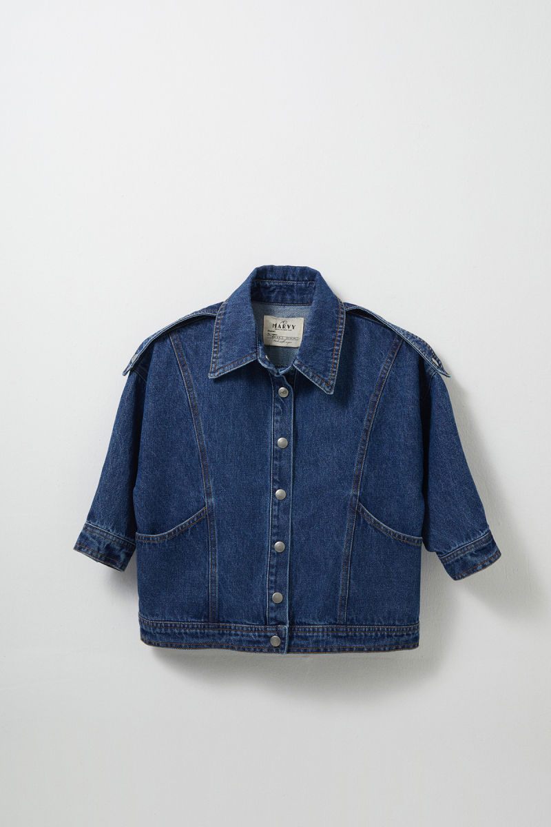 Nova Indigo Denim Jacket - 4