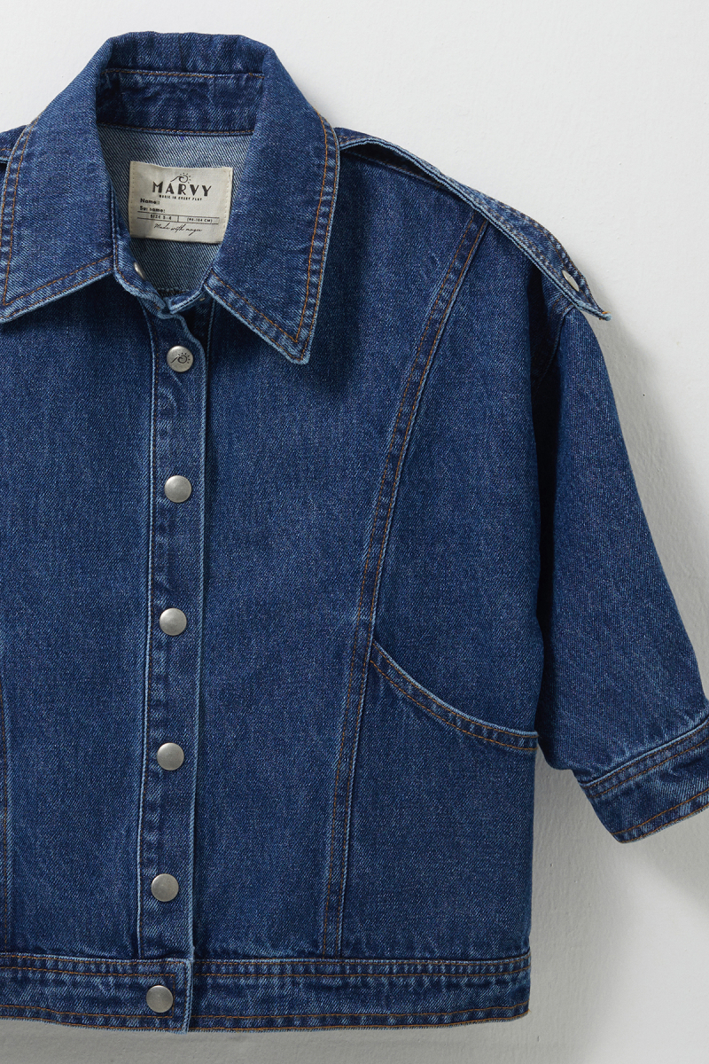 Nova Indigo Denim Jacket - 2