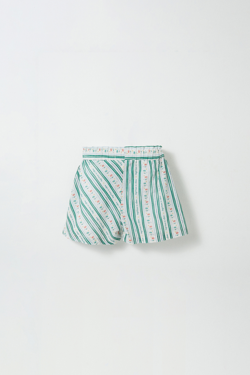 Palm Desenli Gömlek Short Takım - 6