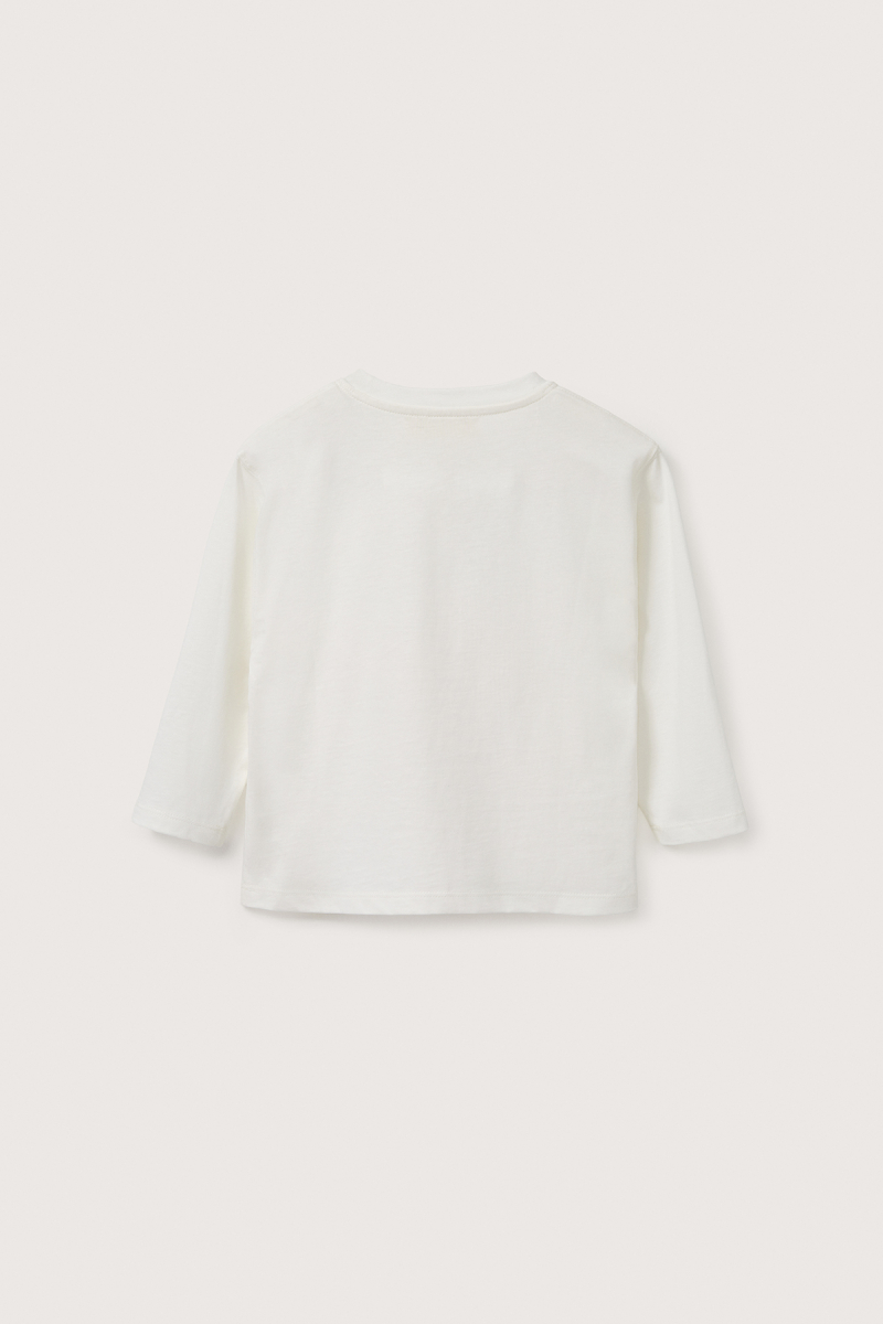 Patlamış Mısır Baskılı Uzun Kollu Tshirt - 7
