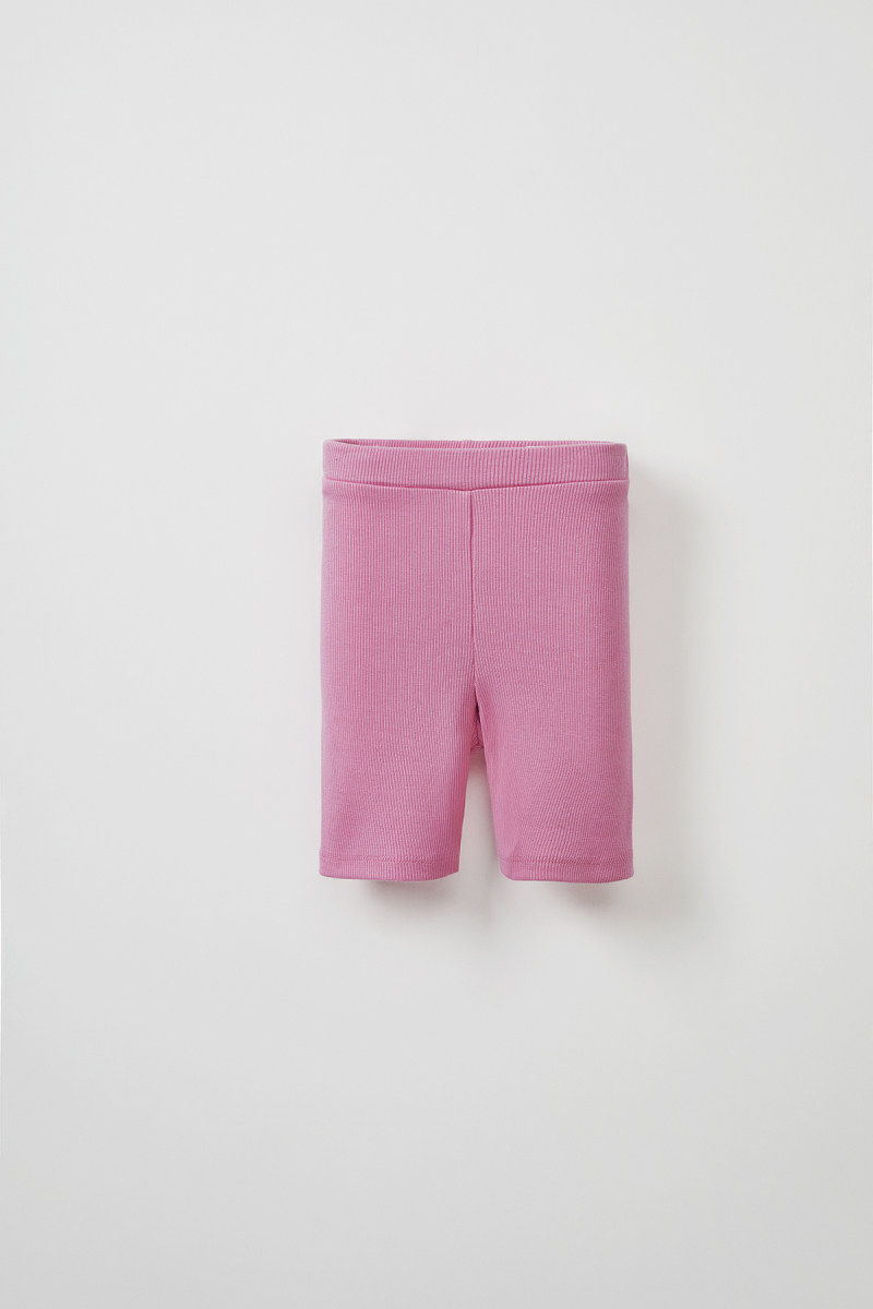 Pembe Fitilli Askılı Bluz - Mini Şort - 2