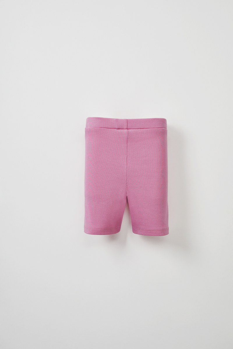Pembe Fitilli Askılı Bluz - Mini Şort - 6