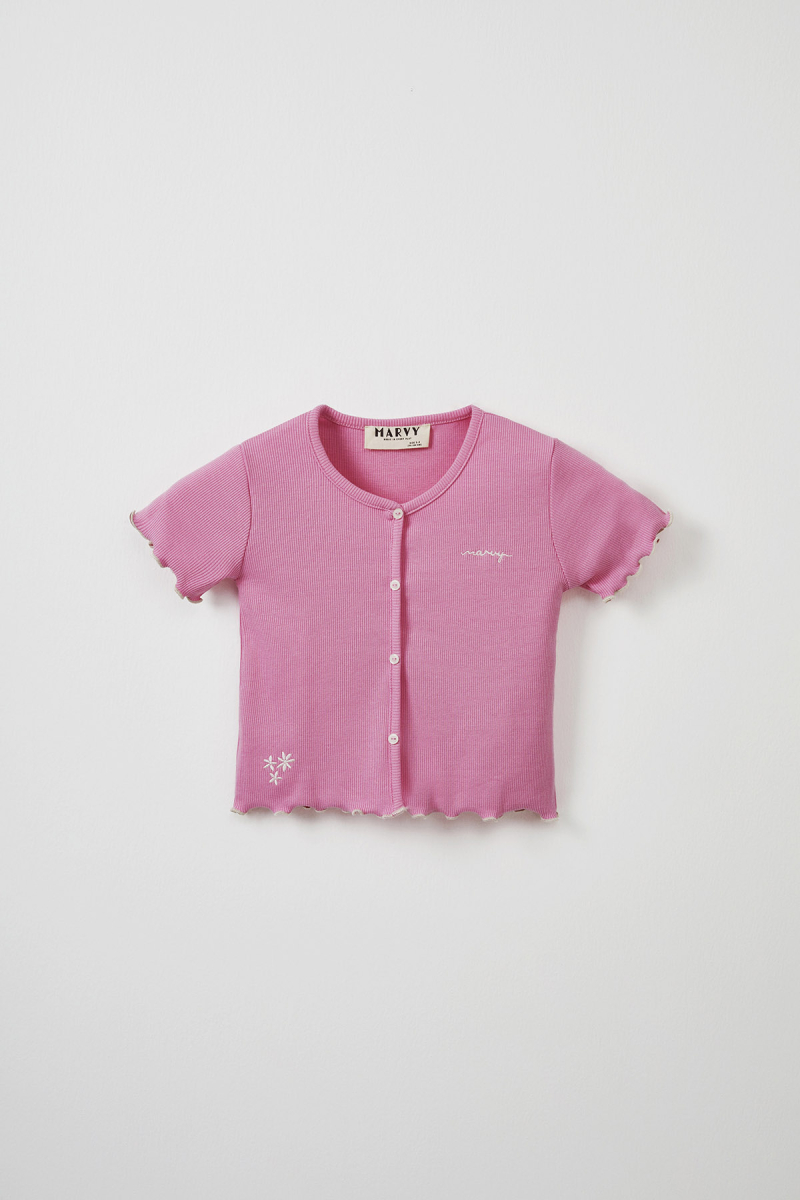 Pembe Fitilli Tshirt - Tayt Takım - 1