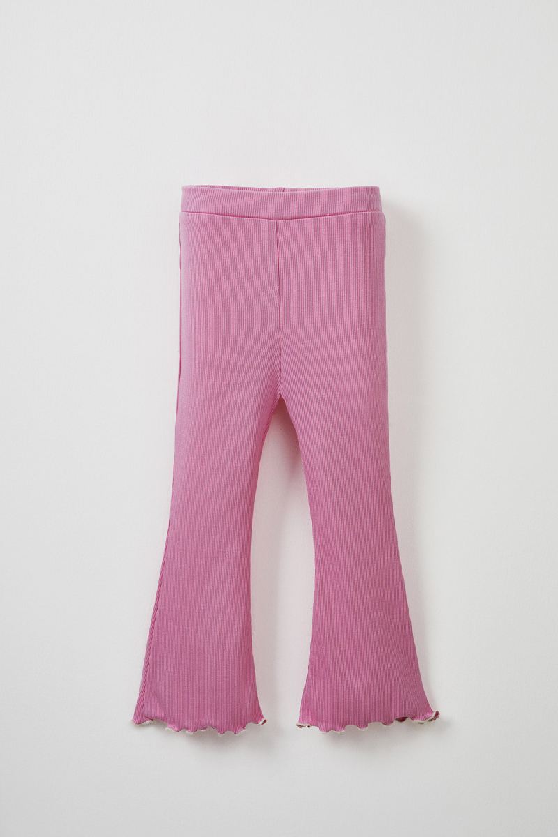 Pembe Fitilli Tshirt - Tayt Takım - 2