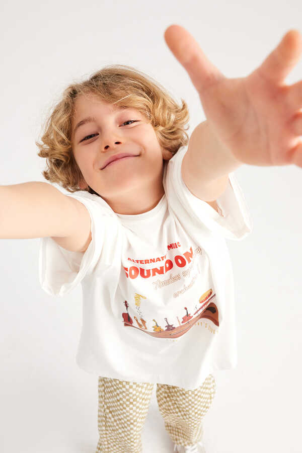 Sound On Printed T-shirt - 1