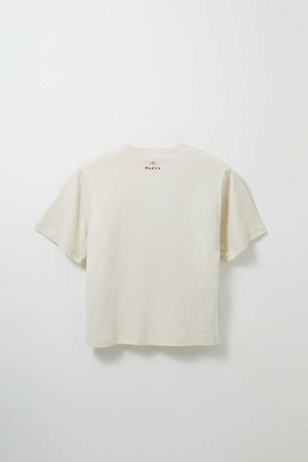 Spaghetti Printed T-shirt - 7