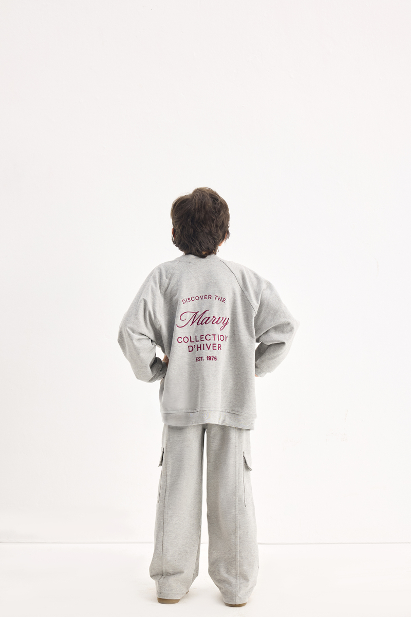 Timo Melange College Cardigan - 5