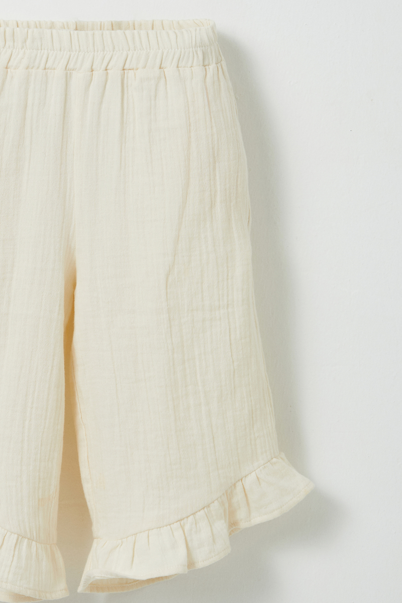 Tiny Muslin Blouse and Pants Set - 4