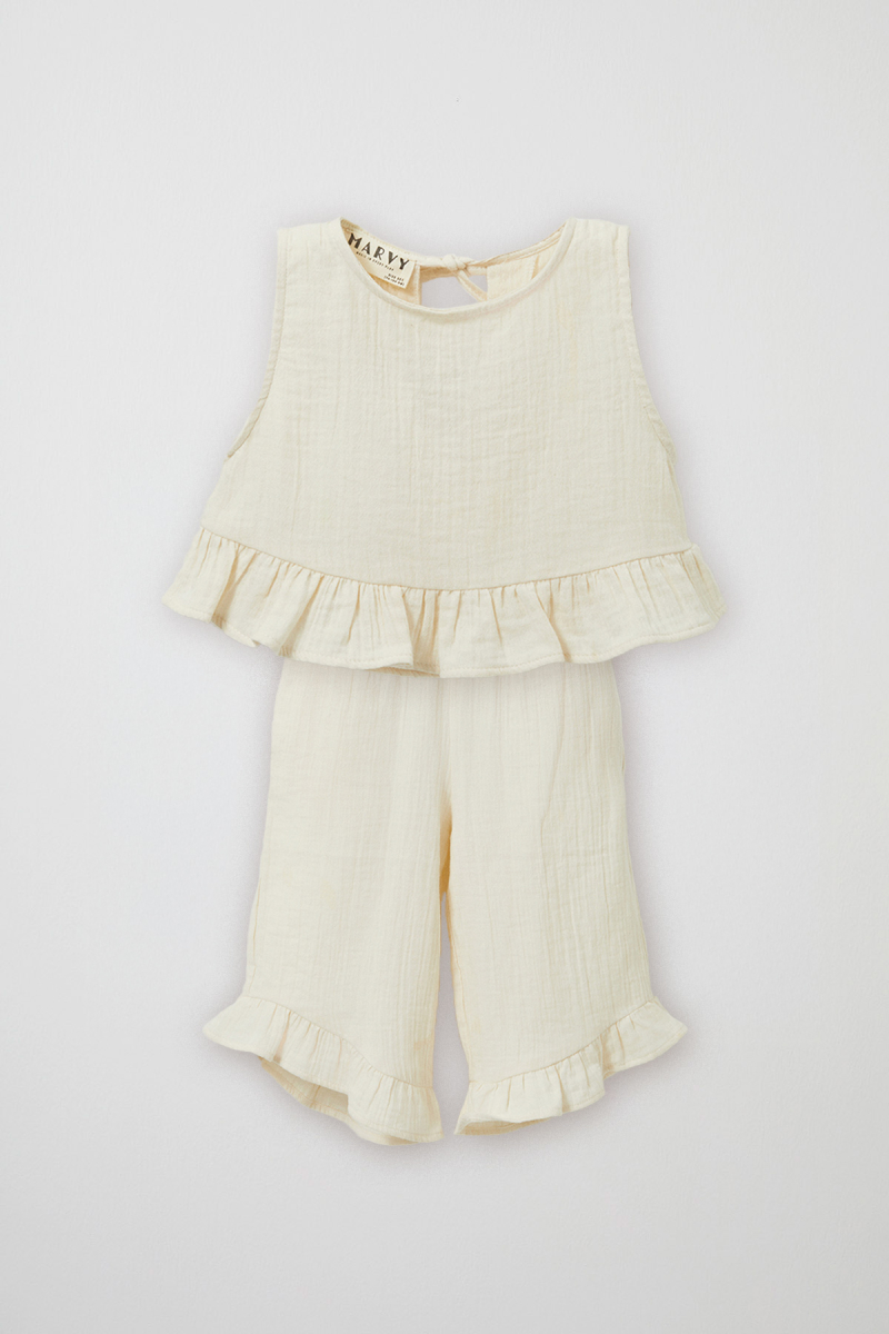 Tiny Müslin Bluz Pantolon Takım - 1